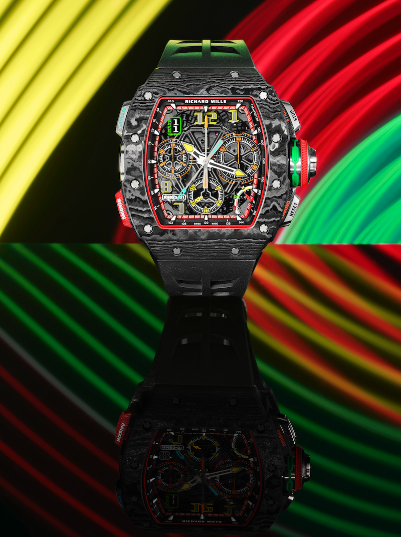 Richard Mille RM6501 Automatic Winding Splitseconds Chronograph in Carbon TPT®