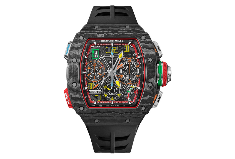 Richard Mille RM6501 Automatic Winding Splitseconds Chronograph in Carbon TPT®