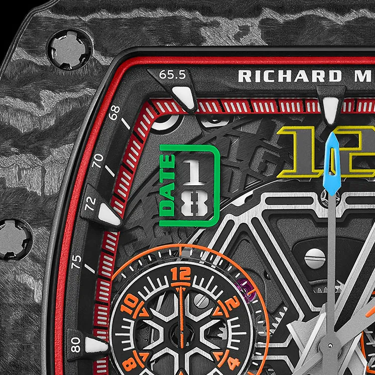 Richard Mille RM6501 Automatic Winding Splitseconds Chronograph in Carbon TPT®