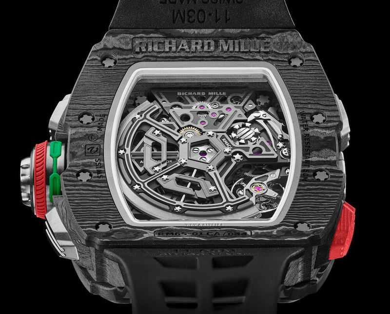 Richard Mille RM6501 Automatic Winding Splitseconds Chronograph in Carbon TPT®