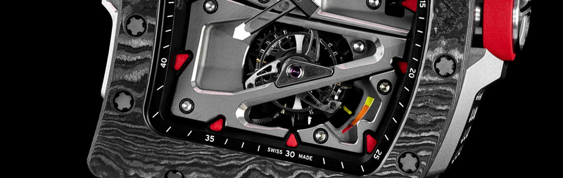 Richard Mille RM7001 Manual Winding Tourbillon Alain Prost in Carbon TPT®