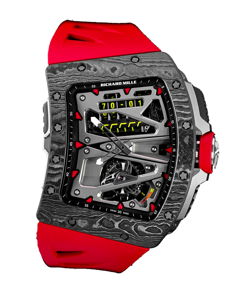 Richard Mille RM7001 Manual Winding Tourbillon Alain Prost in Carbon TPT®