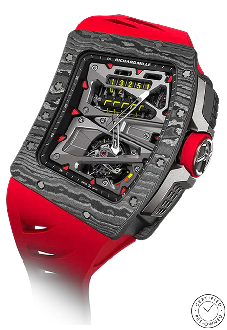 Richard Mille RM7001 Manual Winding Tourbillon Alain Prost in Carbon TPT®