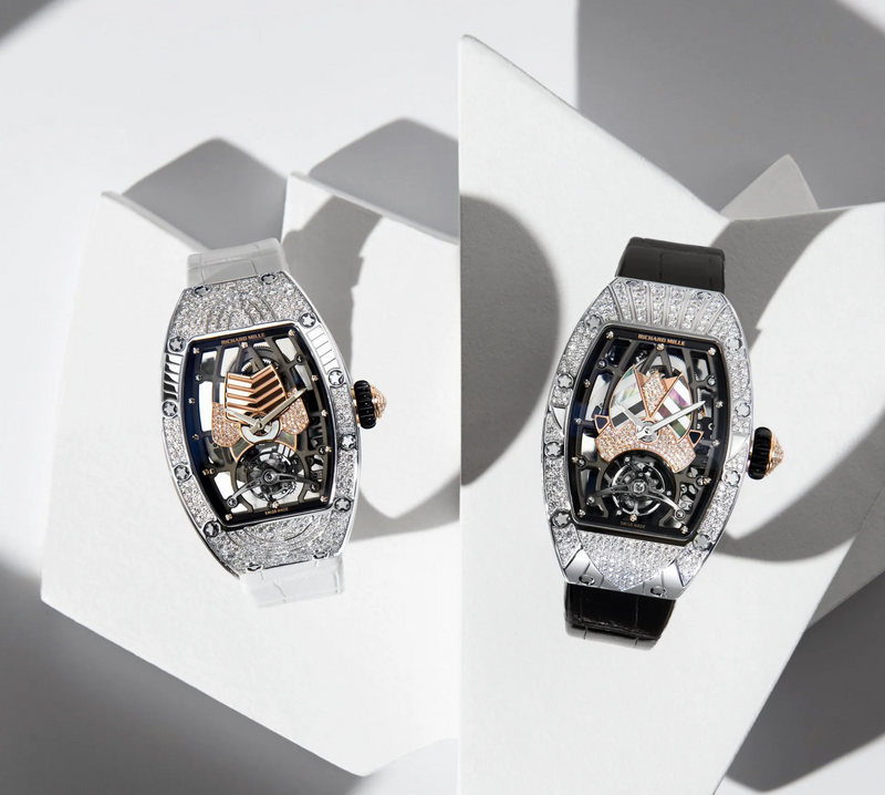 Richard Mille RM7101 Automatic Winding Tourbillon Talisman in White Gold