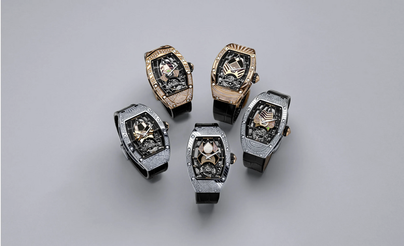 Richard Mille RM7101 Automatic Winding Tourbillon Talisman in Red Gold