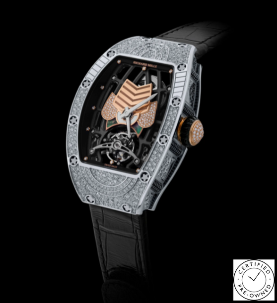 Richard Mille RM7101 Automatic Winding Tourbillon Talisman in White Gold